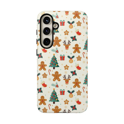 Gingerbread Holidays: Xmas-themed phone case for iPhone, Samsung and Google Pixel