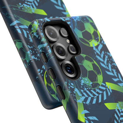 Football Grunge: Sporty Phone Case for iPhone, Samsung Galaxy and Google Pixel
