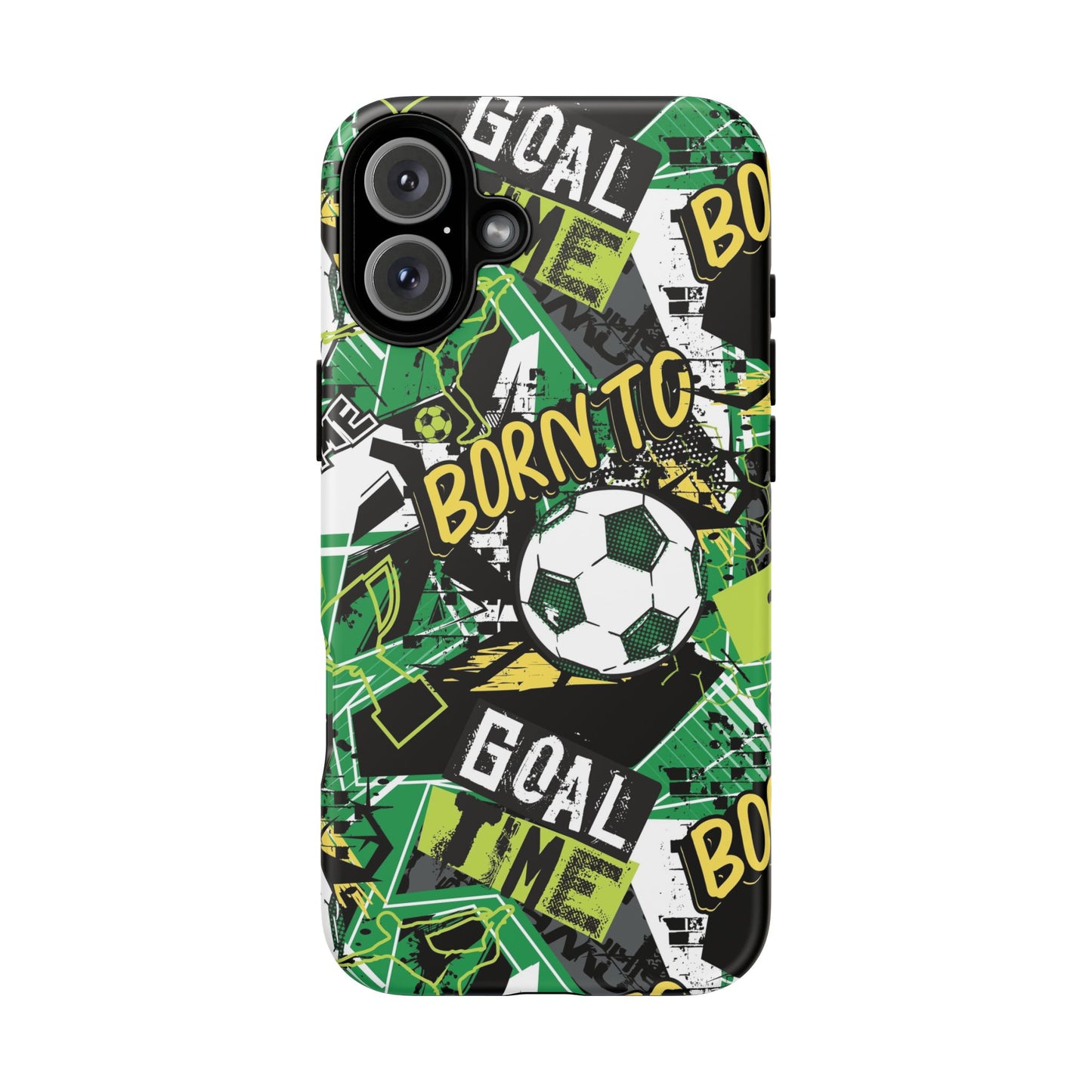 Born to Goal: Football-inspired phone case for iPhone and Samsung Galaxy