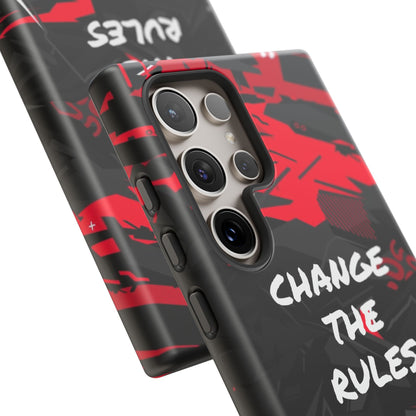 Verander de regels: stevige hoes voor iPhone-, Galaxy- en Pixel-apparaten