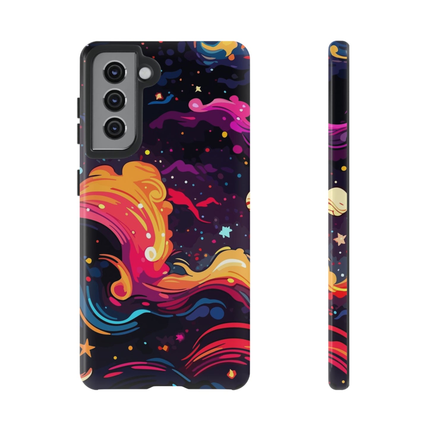 Celestial: Vibrant phone case for iPhone, Samsung Galaxy and Google Pixel devices