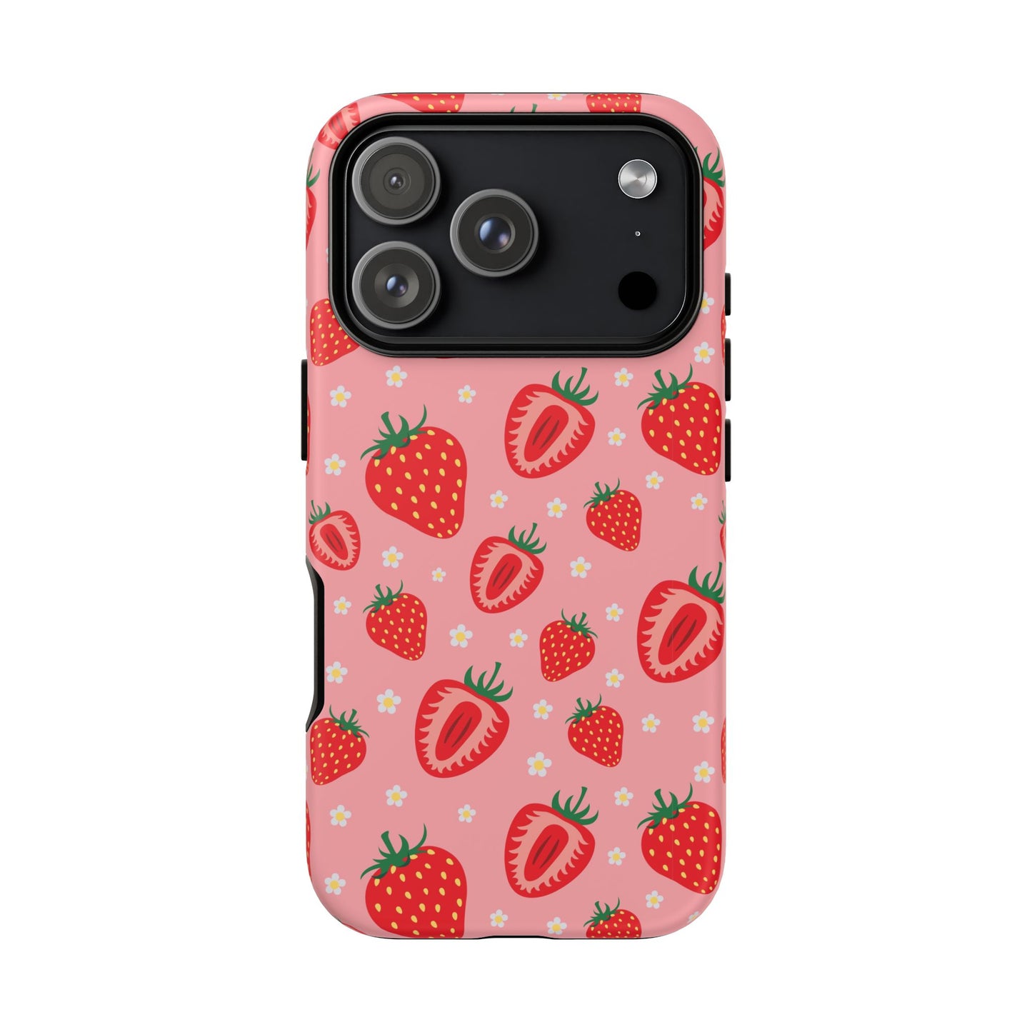 Berry Strawberry: Fruit-inspired phone case for iPhone, Samsung Galaxy and Google Pixel devices