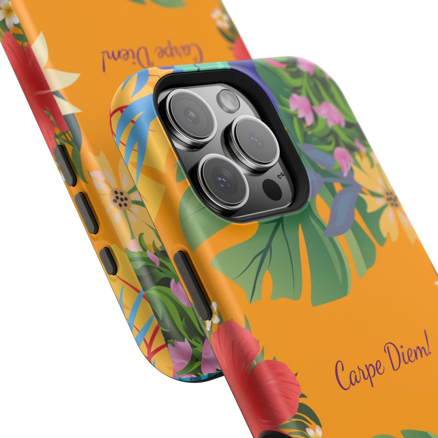 Carpe Diem: Colorful MagSafe Phone Case for iPhone