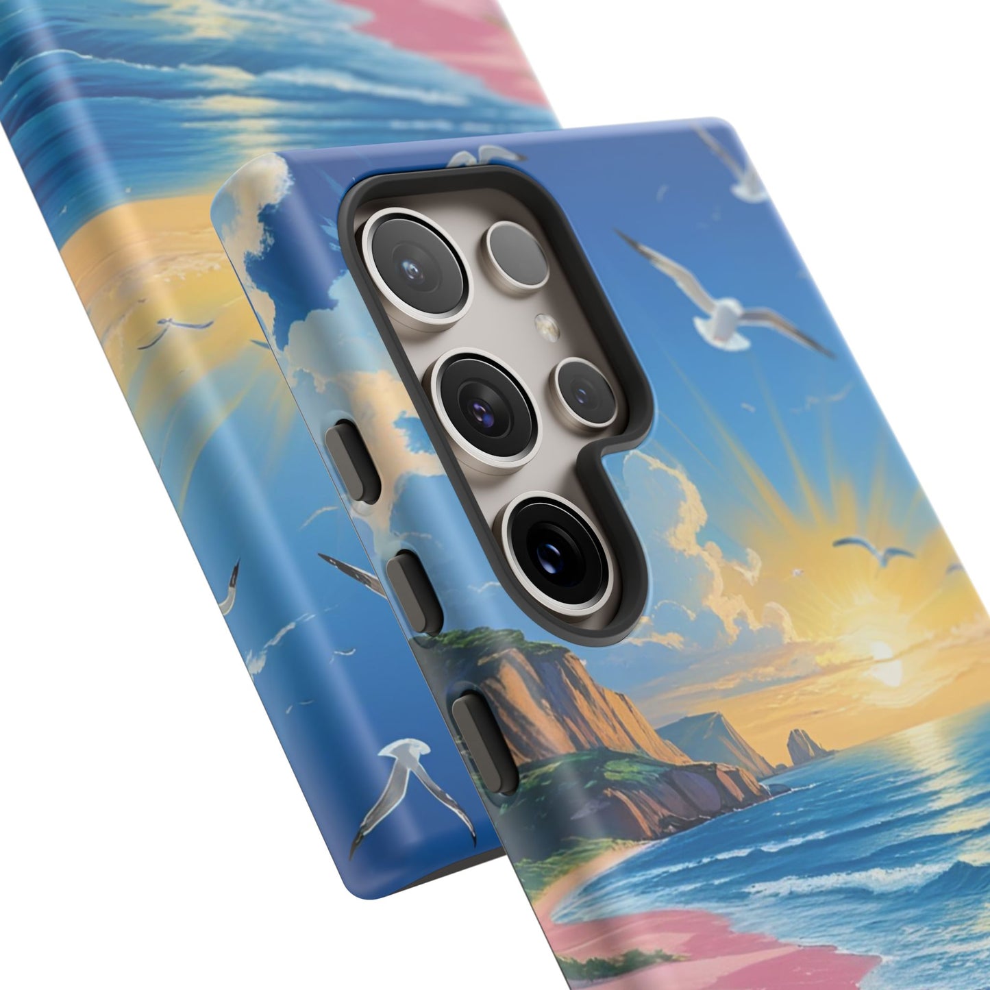 "If God is with us, who can be against us?": Inspiring phone case for iPhone, Samsung Galaxy and Google Pixel devices