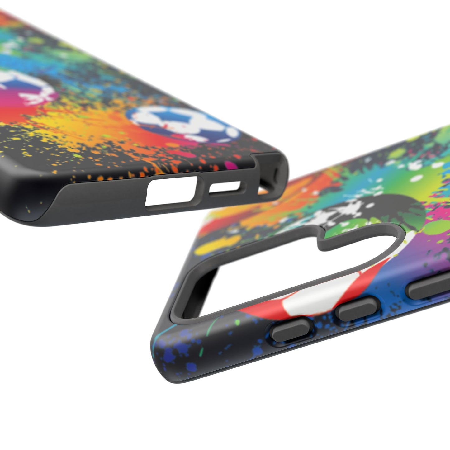 Footballer's Phone Case: Vibrant Case for iPhone, Samsung Galaxy and Google Pixel devices
