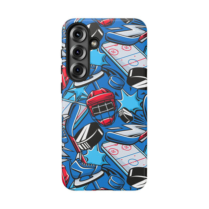 Ice Hockey PowerPlay: Sports-Inspired Phone Case for iPhone, Samsung Galaxy and Google Pixel devices