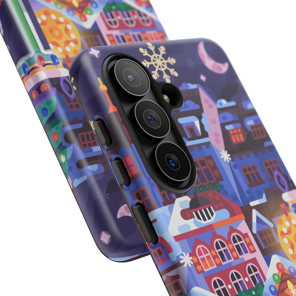 Christmas Fair in Old Town: Holiday-Themed case for iPhone, Samsung Galaxy and Google Pixel
