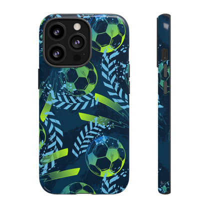 Football Grunge: Sporty Phone Case for iPhone, Samsung Galaxy and Google Pixel