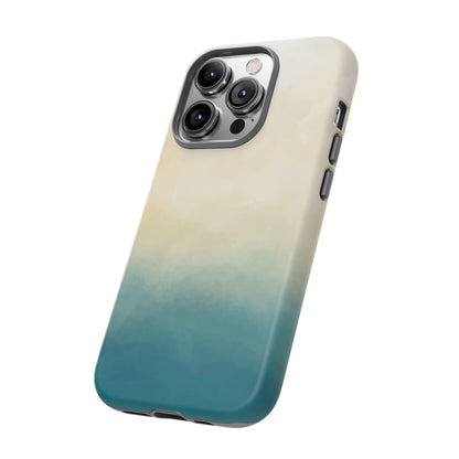 海と砂のグラデーションケース：iPhone、Galaxy、Google Pixelデバイス用ビーチ風スマホケース