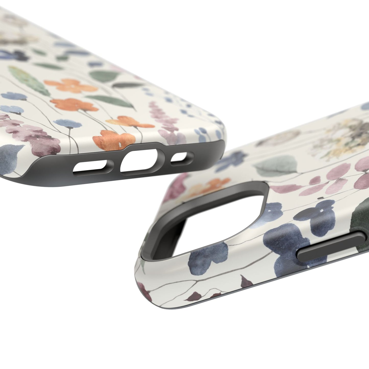 Floral prints phone case for iPhone (MagSafe version)