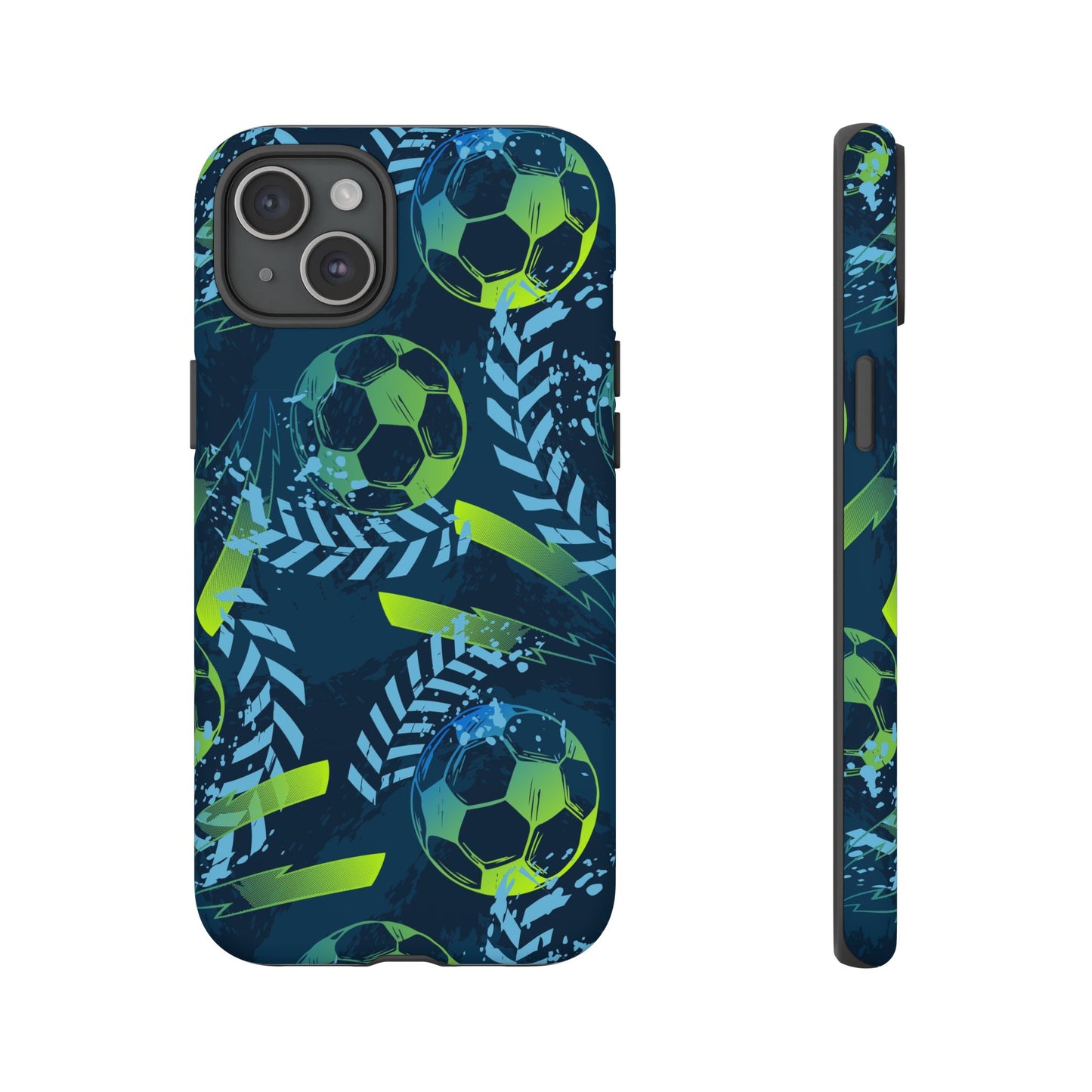 Football Grunge: Sporty Phone Case for iPhone, Samsung Galaxy and Google Pixel