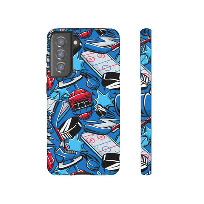 Ice Hockey PowerPlay: Sports-Inspired Phone Case for iPhone, Samsung Galaxy and Google Pixel devices