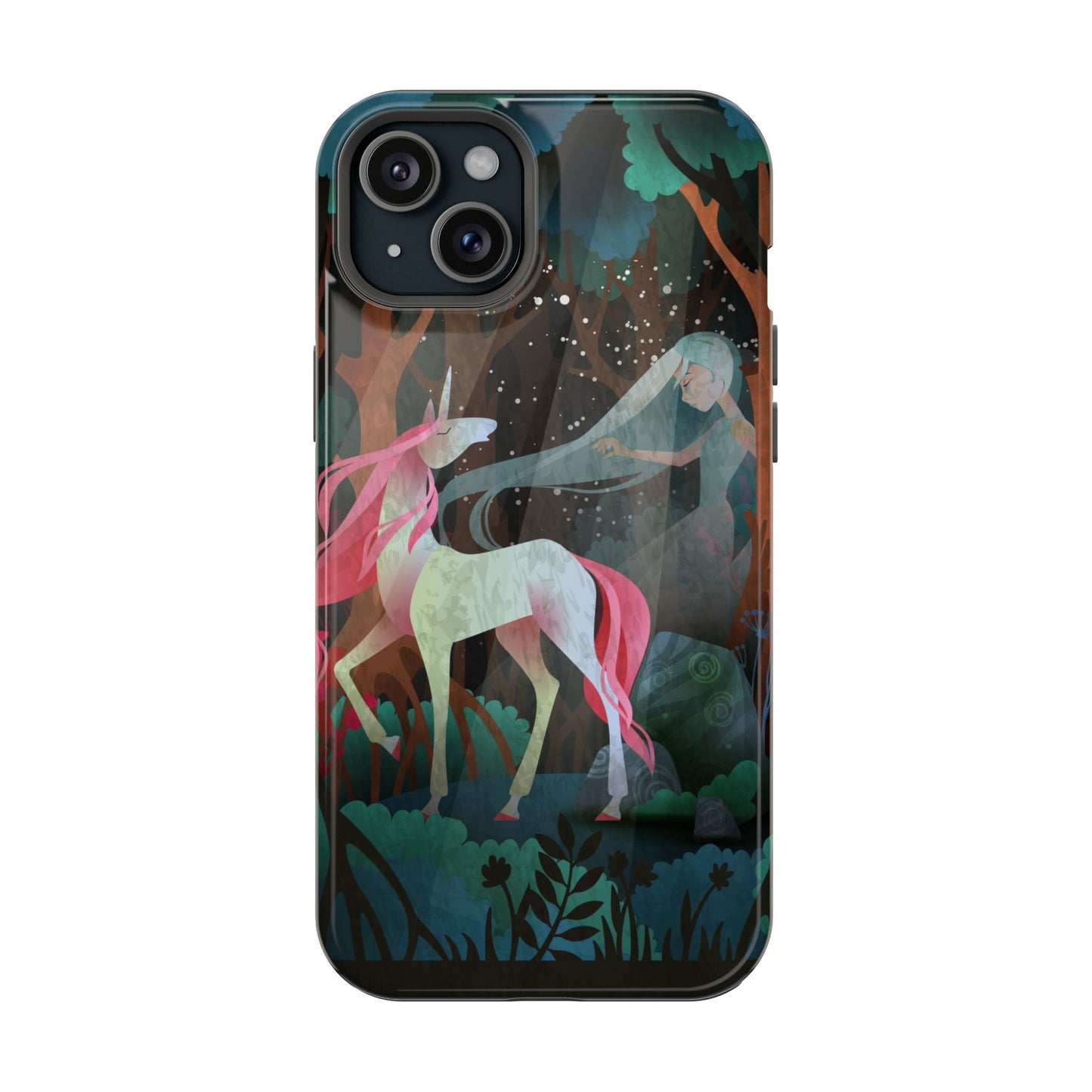 Fairy & Unicorn: Enchanted MagSafe Phone Case for iPhone