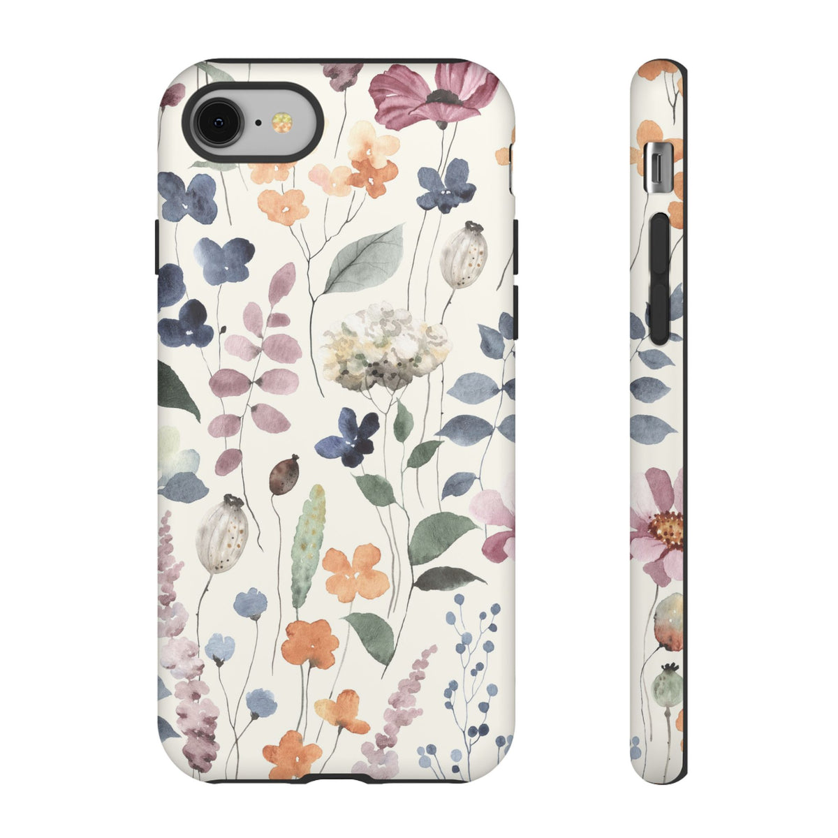 Floral Prints Phone Case for iPhone, Samsung Galaxy and Pixel devices