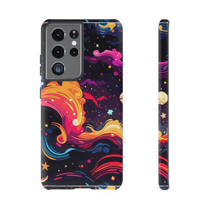 Celestial: Vibrant phone case for iPhone, Samsung Galaxy and Google Pixel devices