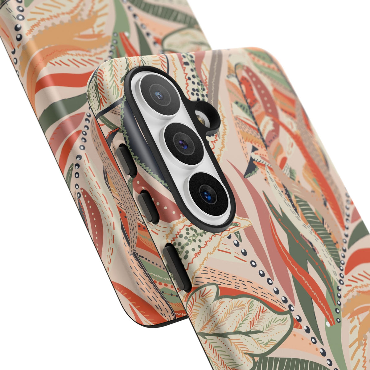 Terracotta Leaves Phone Case: Nature‑Inspired Art for iPhone, Samsung Galaxy and Google Pixel devices