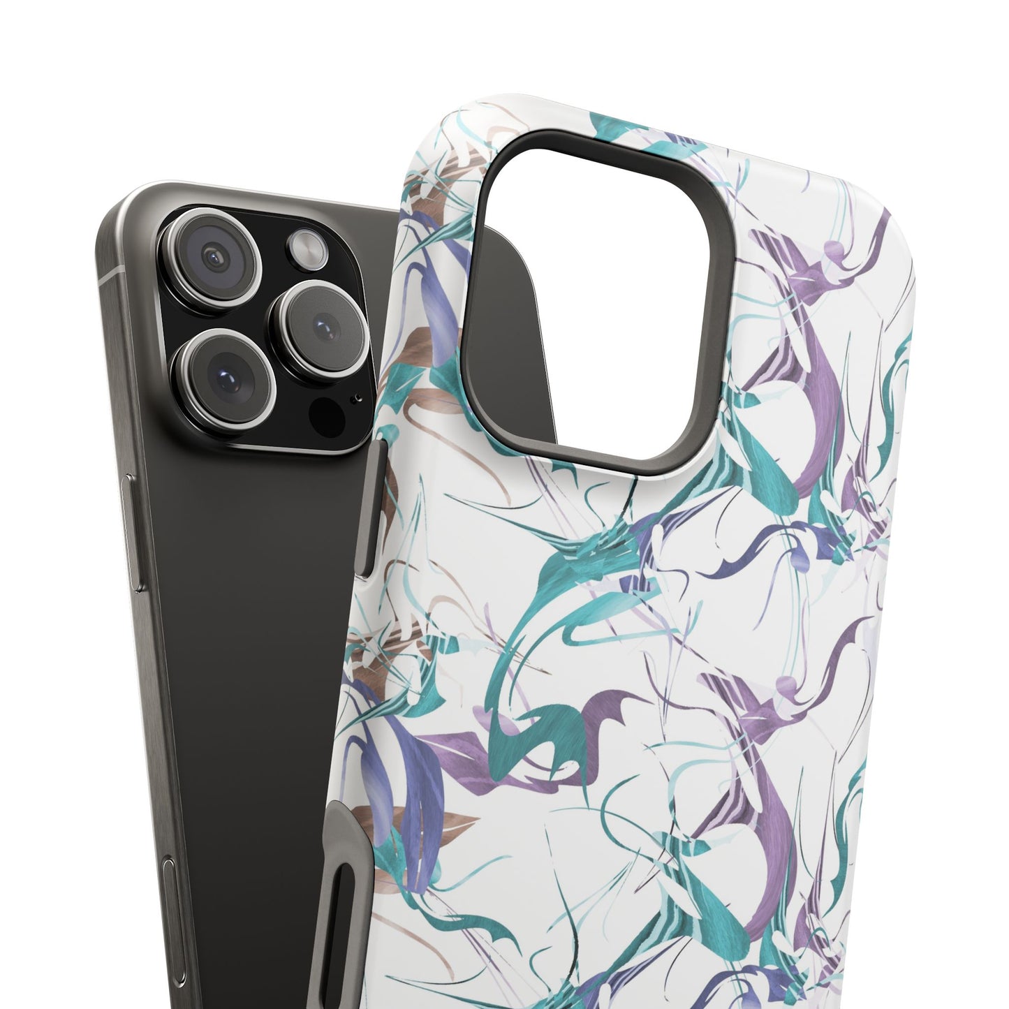 Vector (MagSafe version): Abstract Elegant Phone Case for iPhone, Samsung Galaxy and Google Pixel devices