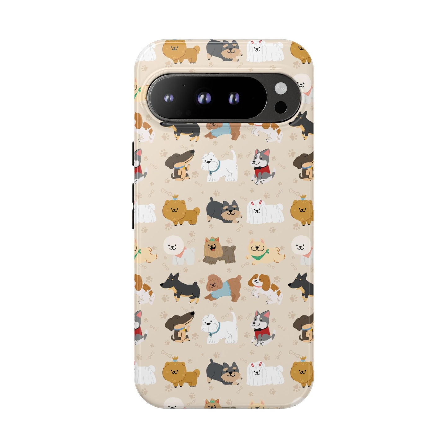Cute Dogs: Tough Case for iPhone, Samsung Galaxy and Google Pixel devices