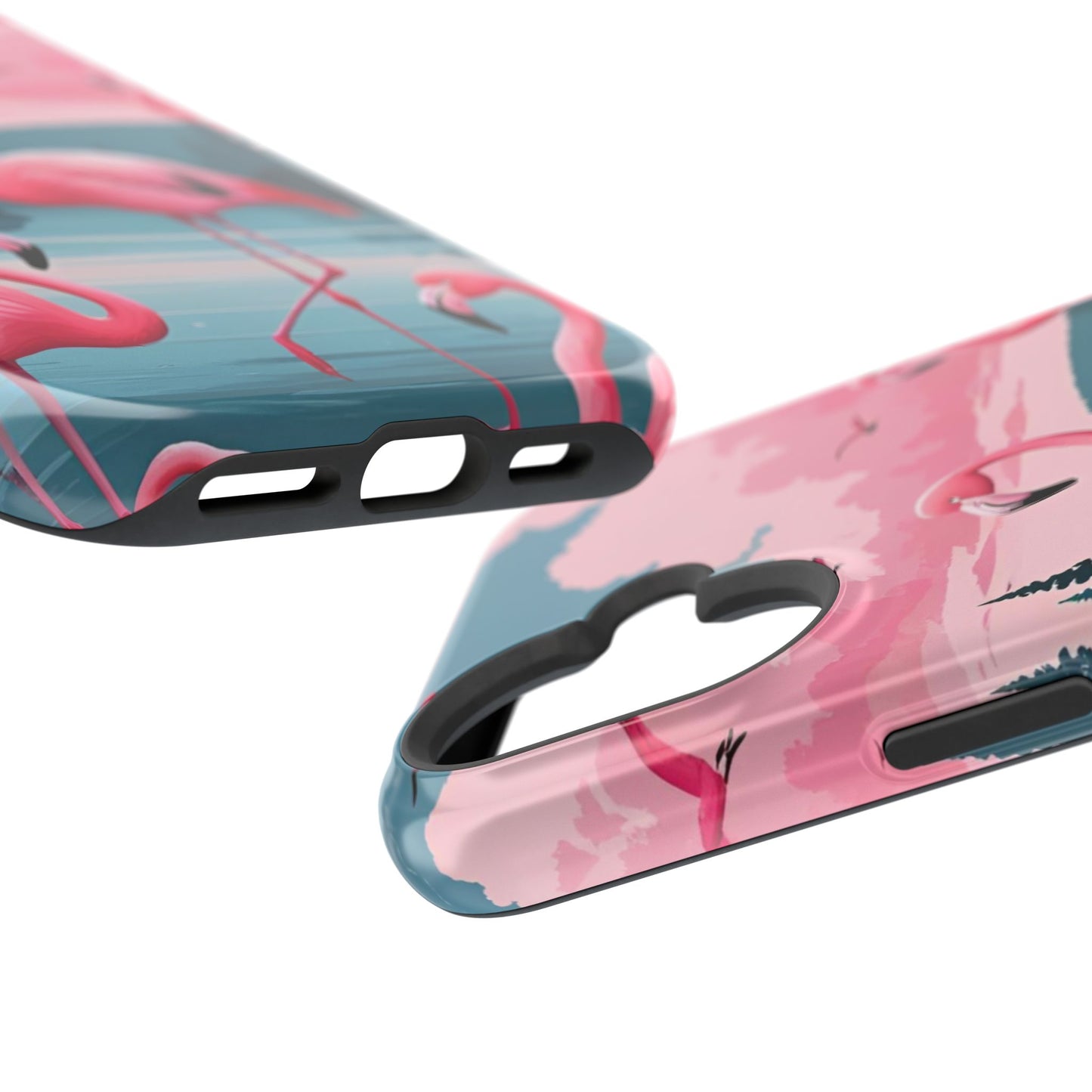 Velvet Skies Flamingo Case MagSafe phone case for Apple iPhone