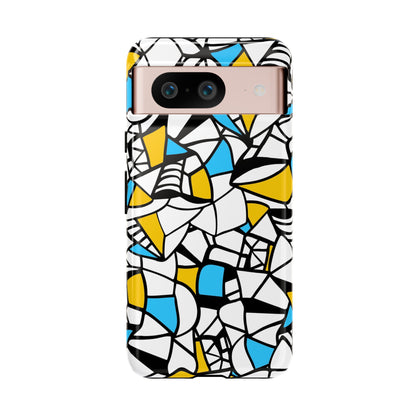 Abstract Graffiti: Tough Cases for iPhone, Galaxy and Pixel devices