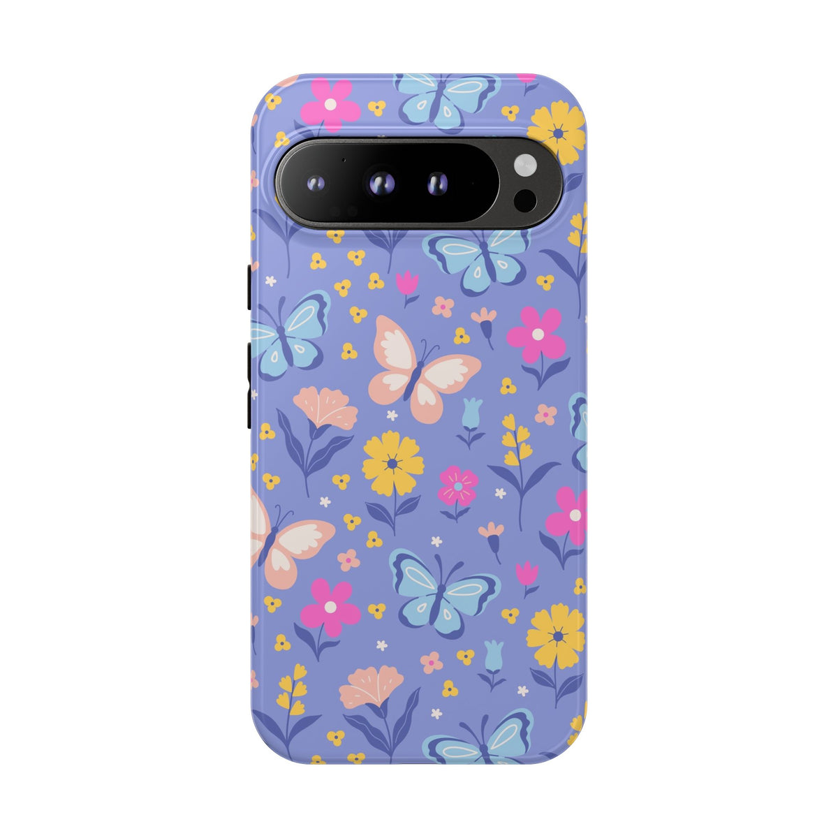 Lavender Butterflies: Tough Phone Case for iPhone, Samsung Galaxy and Google Pixel