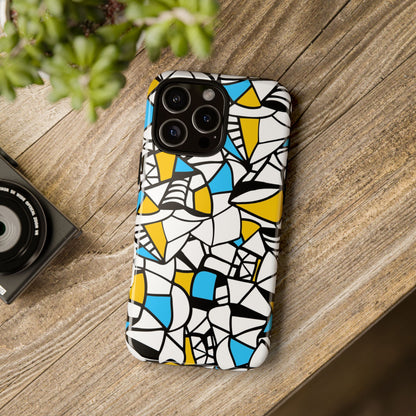 Abstract Graffiti: Stevige hoesjes voor iPhone, Galaxy en Pixel-apparaten