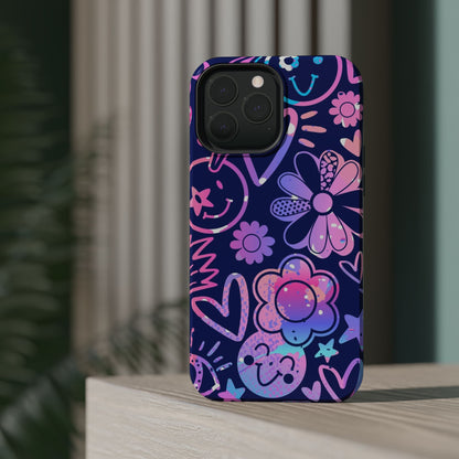 Live Inspired (MagSafe version): Purple Tough Case for iPhone