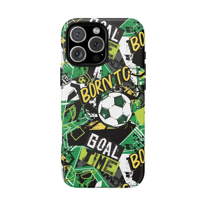 Born to Goal: Football-inspired phone case for iPhone and Samsung Galaxy