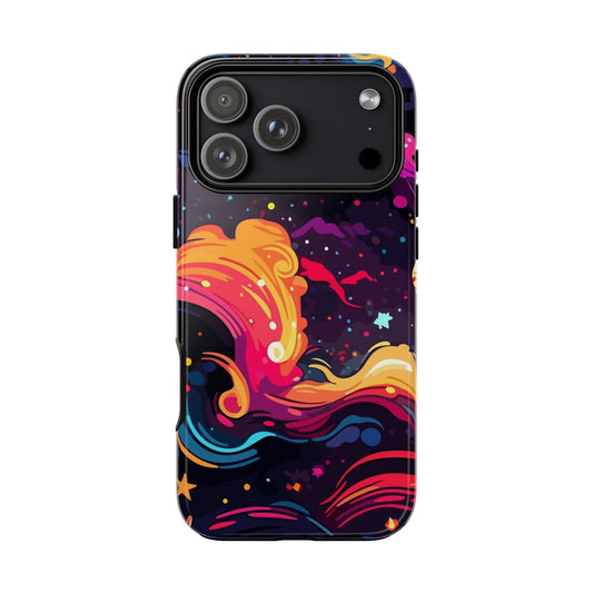 Celestial: Vibrant phone case for iPhone, Samsung Galaxy and Google Pixel devices