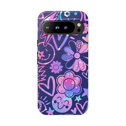 Live Inspired: Purple Tough Case for iPhone, Samsung Galaxy and Google Pixel devices