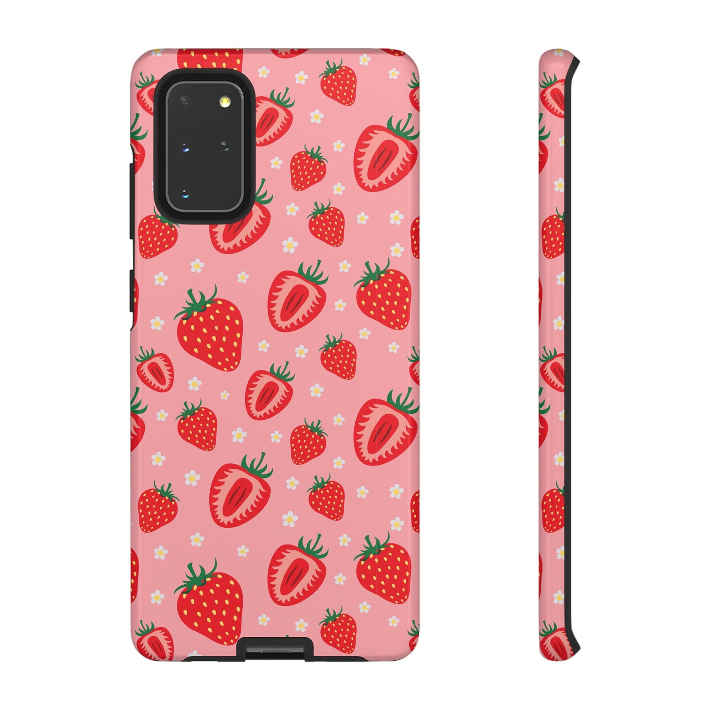 Berry Strawberry: Fruit-inspired phone case for iPhone, Samsung Galaxy and Google Pixel devices