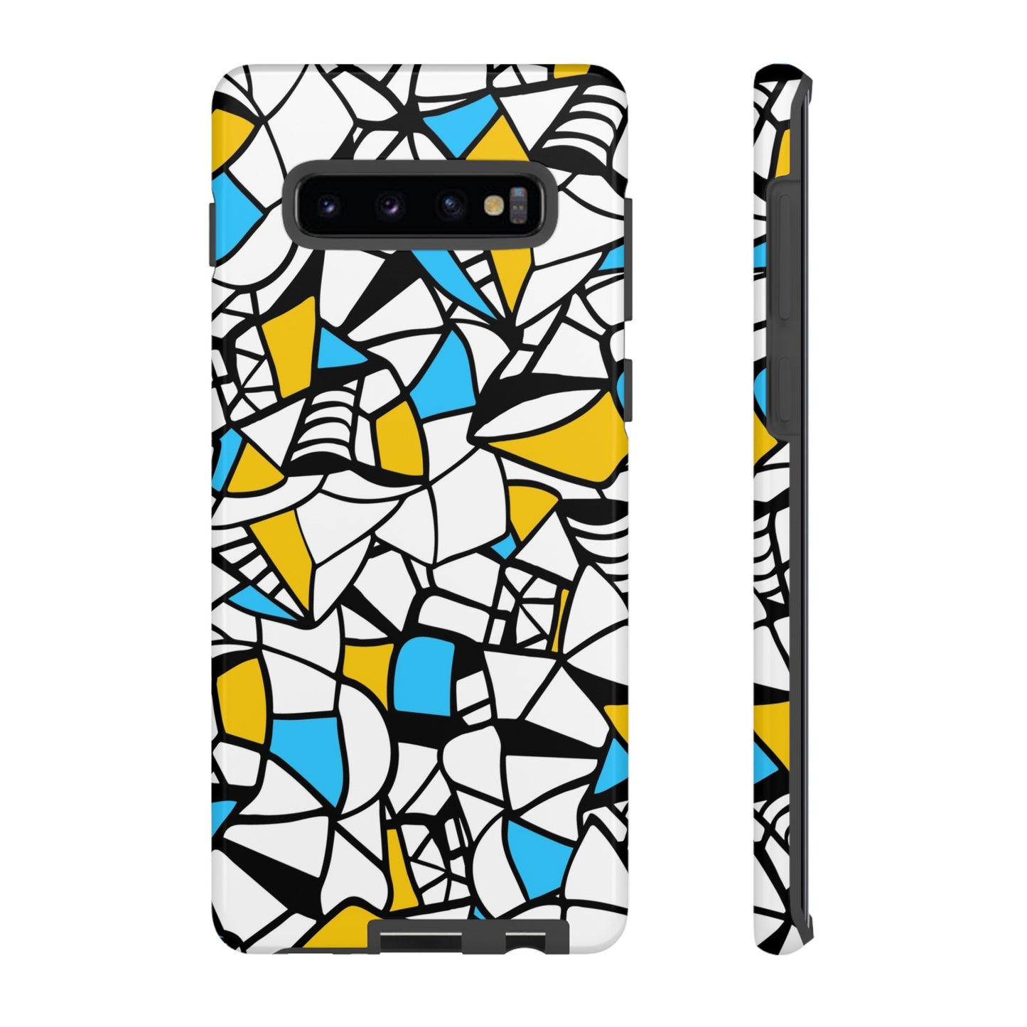 Abstract Graffiti: Tough Cases for iPhone, Galaxy and Pixel devices