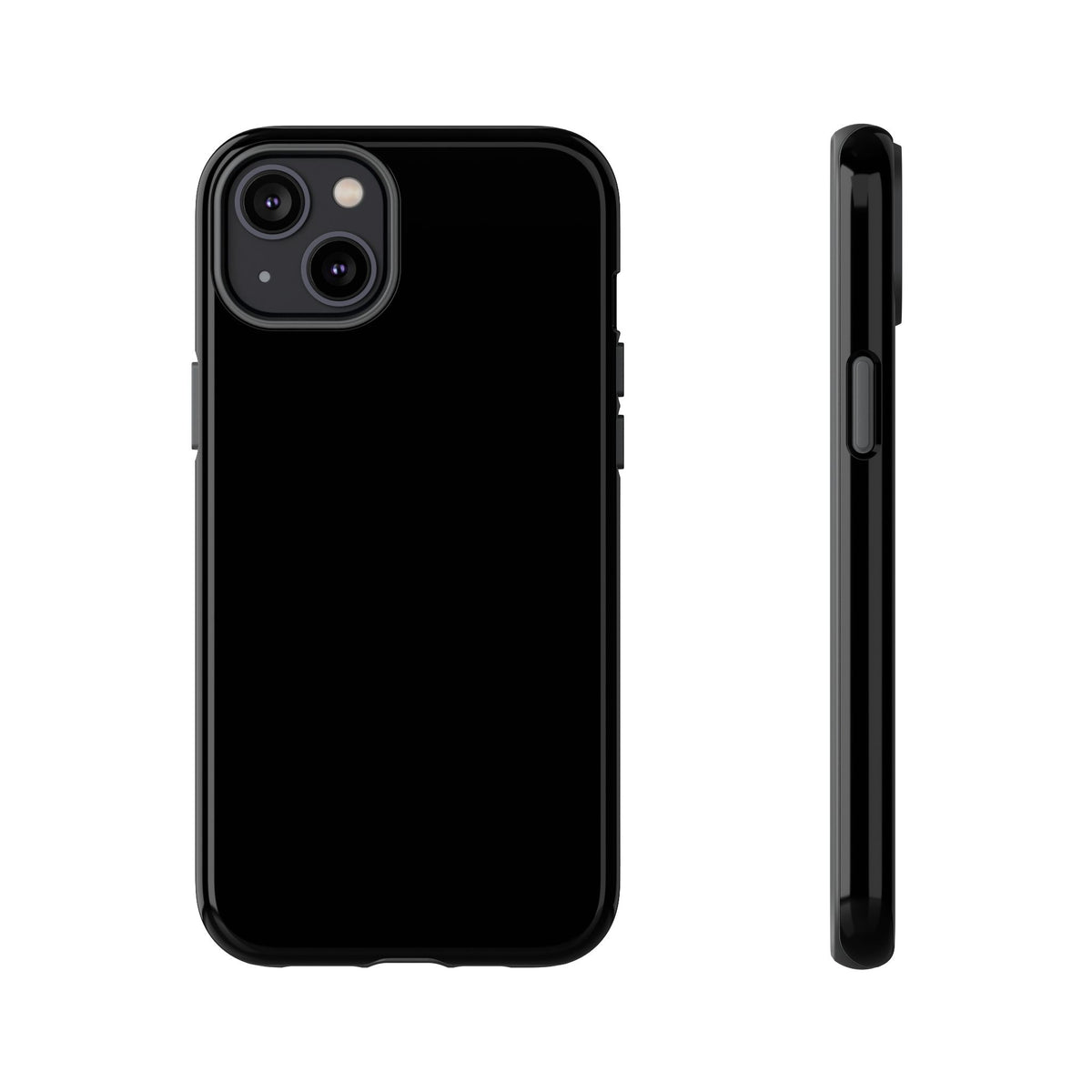 Space Black: Pure black phone case for iPhone, Samsung Galaxy and Google Pixel devices