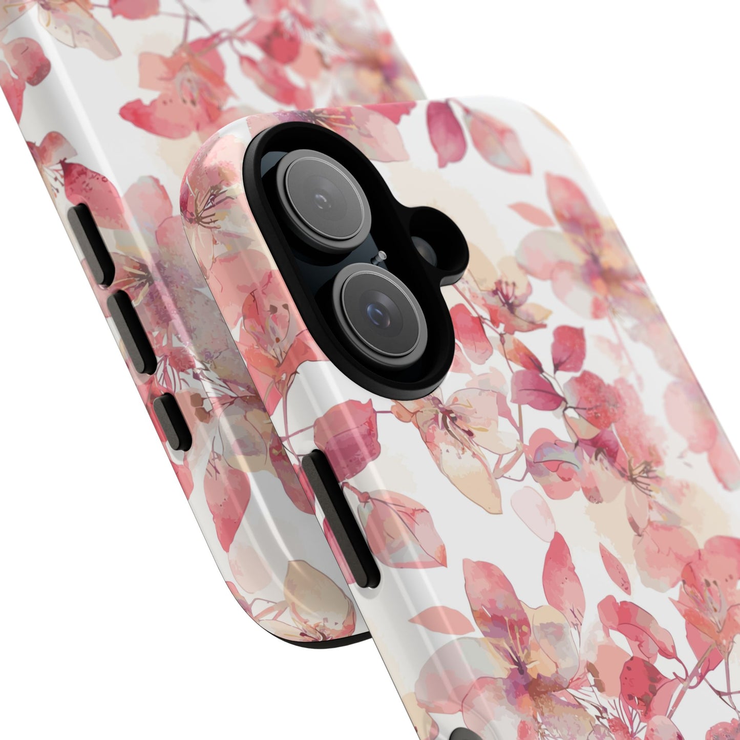 Watercolor Flowers: Tough Case for iPhone, Samsung Galaxy and Google Pixel devices