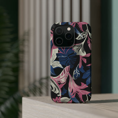 Tropique (MagSafe version): Palm & Fall Fusion Phone Case for iPhone