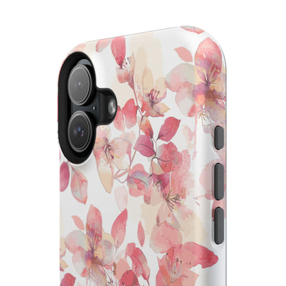 Watercolor Flowers: MagSafe case for iPhone