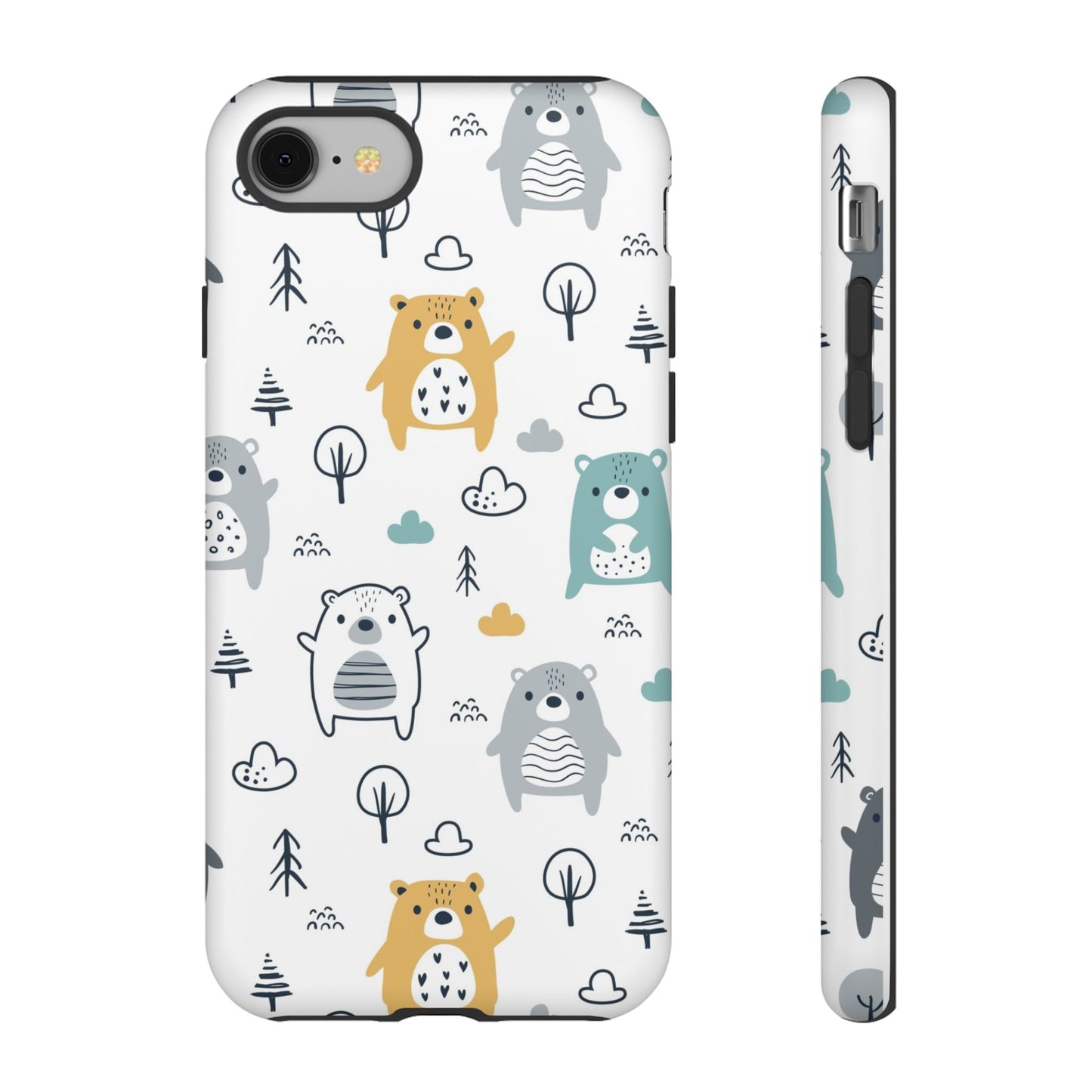 Bear Friends: Cute Phone Case for iPhone, Samsung Galaxy and Google Pixel devices