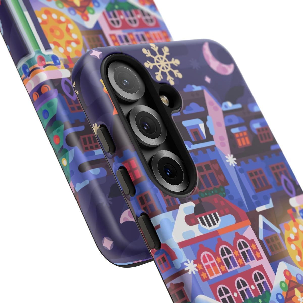 Christmas Fair in Old Town: Holiday-Themed case for iPhone, Samsung Galaxy and Google Pixel
