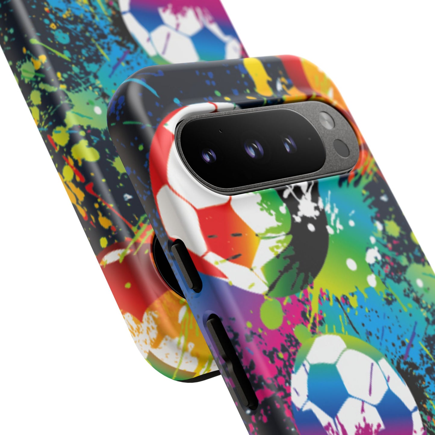 Footballer's Phone Case: Vibrant Case for iPhone, Samsung Galaxy and Google Pixel devices