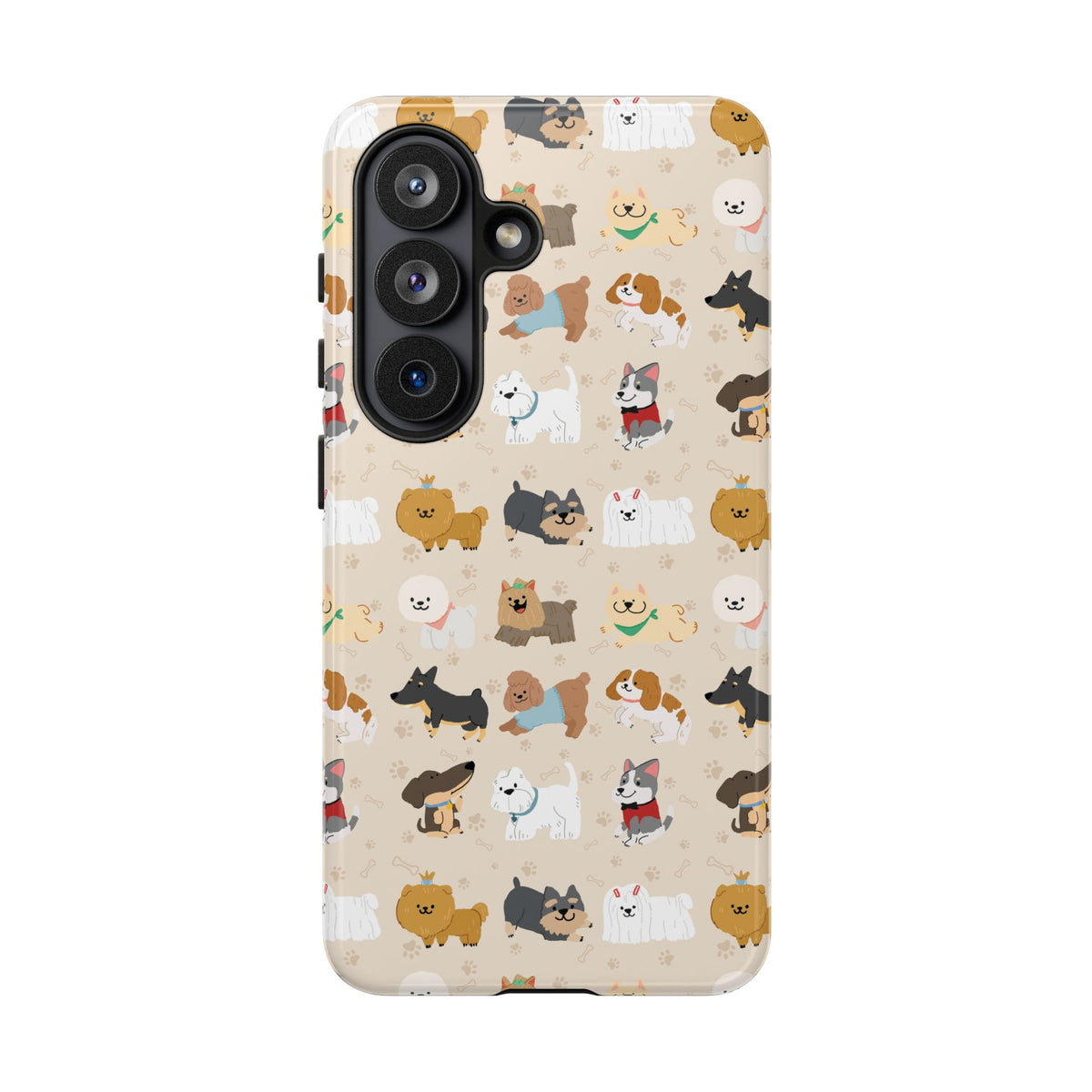 Cute Dogs: Tough Case for iPhone, Samsung Galaxy and Google Pixel devices