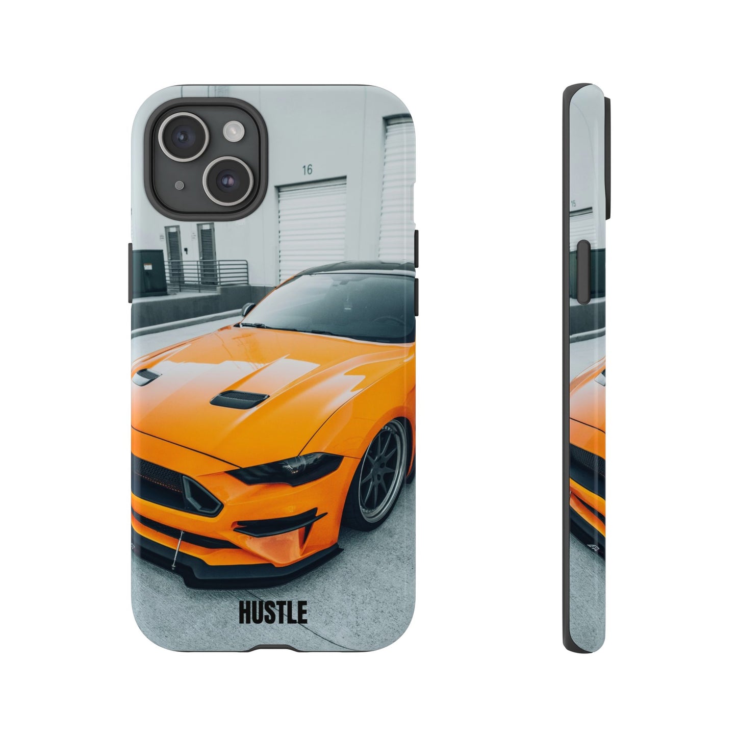 HUSTLE: Sports Car-Inspired Tough Case for iPhone, Samsung Galaxy and Google Pixel devices