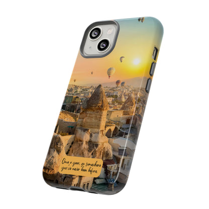 Cappadocia: Stunning travel-inspired phone case for iPhone, Samsung Galaxy and Pixel devices