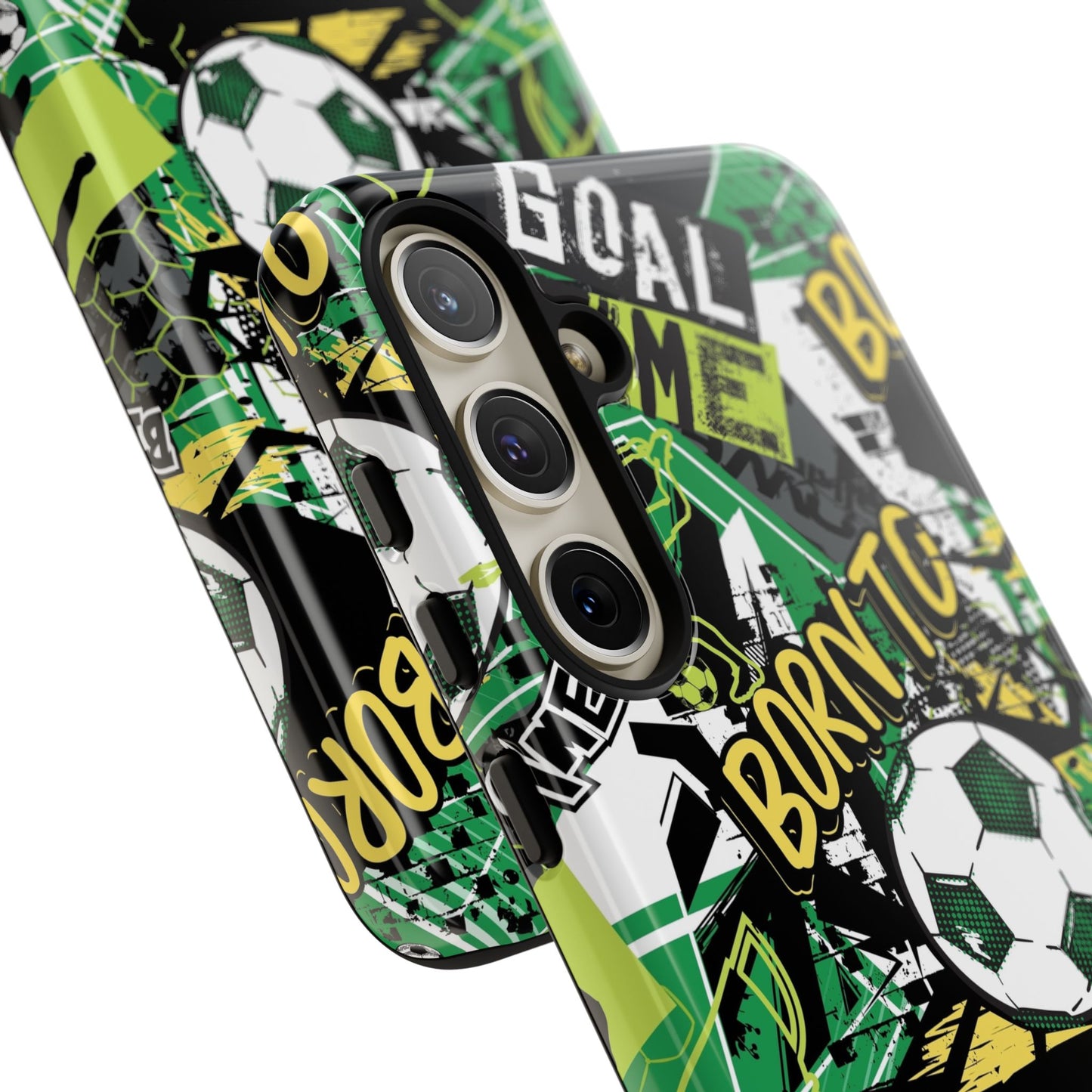Born to Goal: Football-inspired phone case for iPhone and Samsung Galaxy