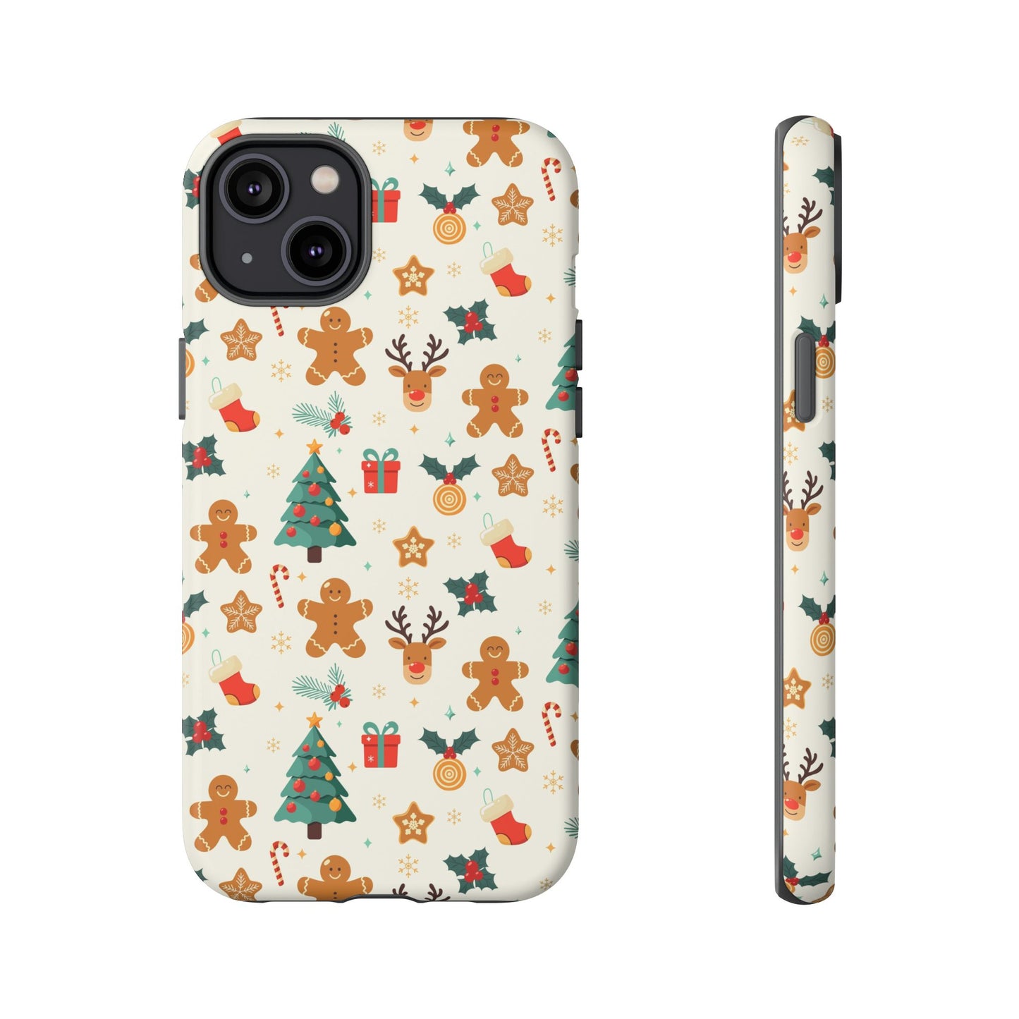 Gingerbread Holidays: Xmas-themed phone case for iPhone, Samsung and Google Pixel