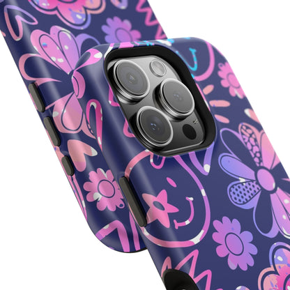 Live Inspired (MagSafe version): Purple Tough Case for iPhone