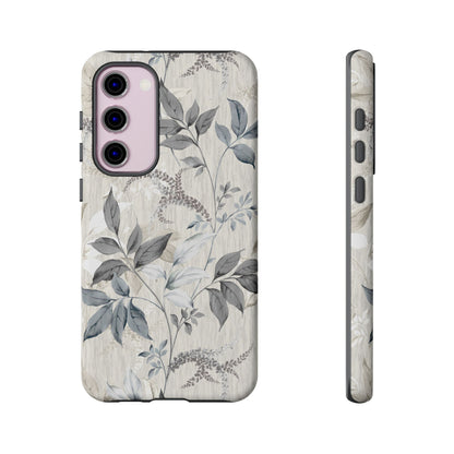 Luxury Leaves: Artistic case for iPhone, Samsung Galaxy and Google Pixel