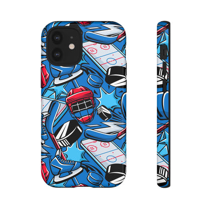 Ice Hockey PowerPlay: Sports-Inspired Phone Case for iPhone, Samsung Galaxy and Google Pixel devices