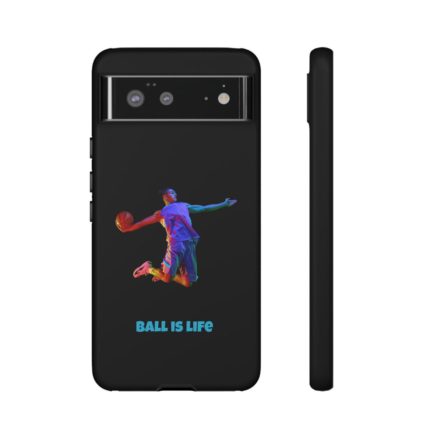 Ball is Life: Tough Phone Case for iPhone, Samsung Galaxy and Pixel Devices