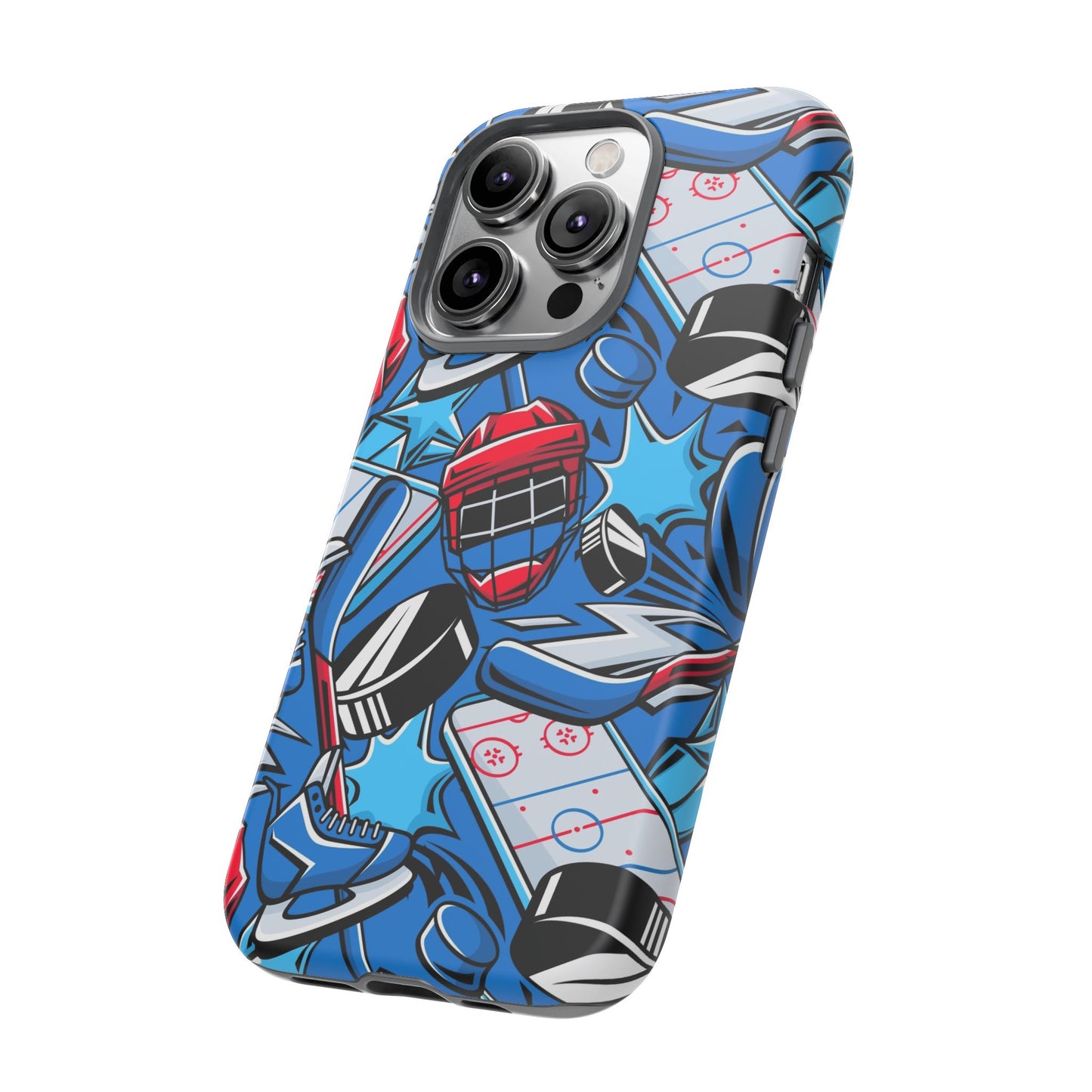 Ice Hockey PowerPlay: Sports-Inspired Phone Case for iPhone, Samsung Galaxy and Google Pixel devices