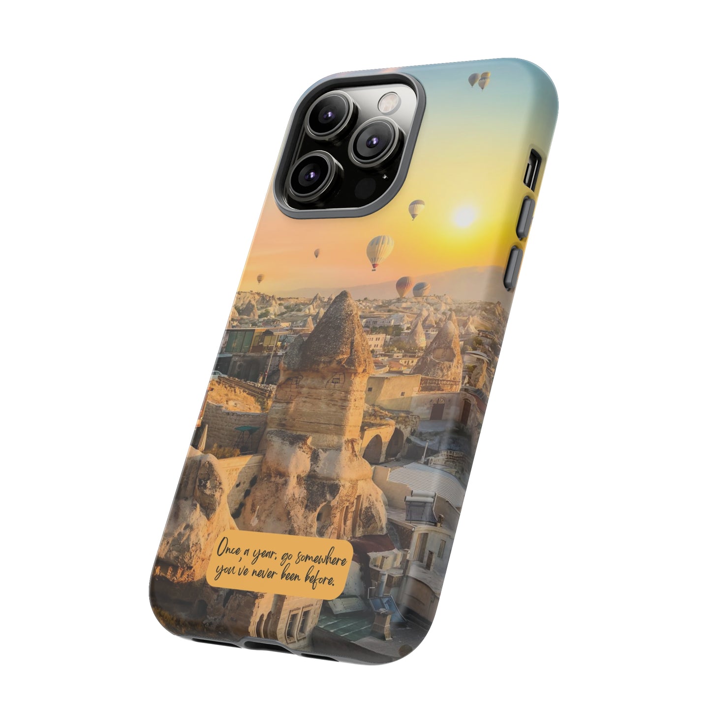 Cappadocia: Stunning travel-inspired phone case for iPhone, Samsung Galaxy and Pixel devices